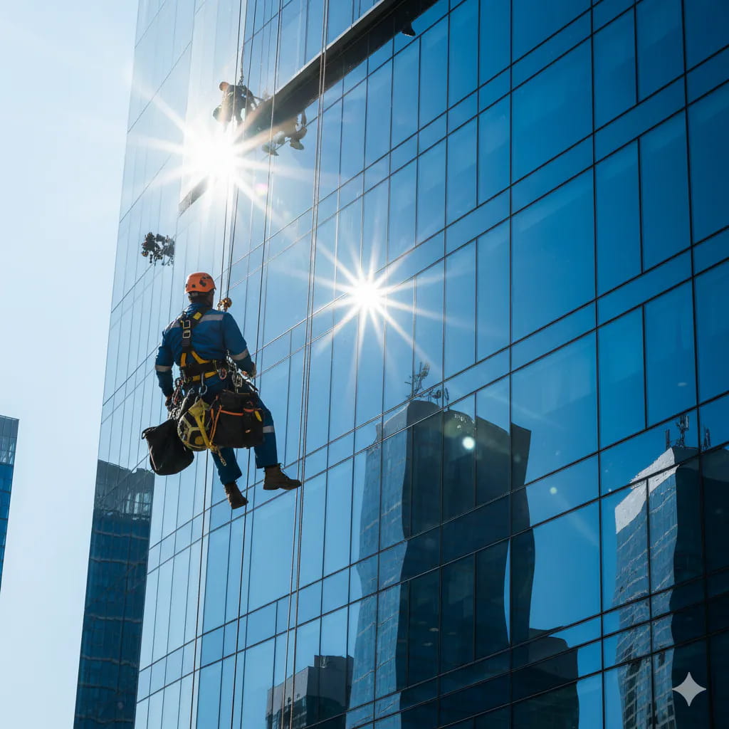 Cordiste GEA en action